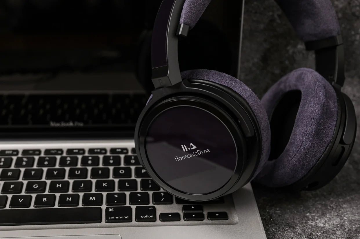 HarmonicDyne Eris Semi-Closed Headphones with 50mm Precision Drivers Tidesmit