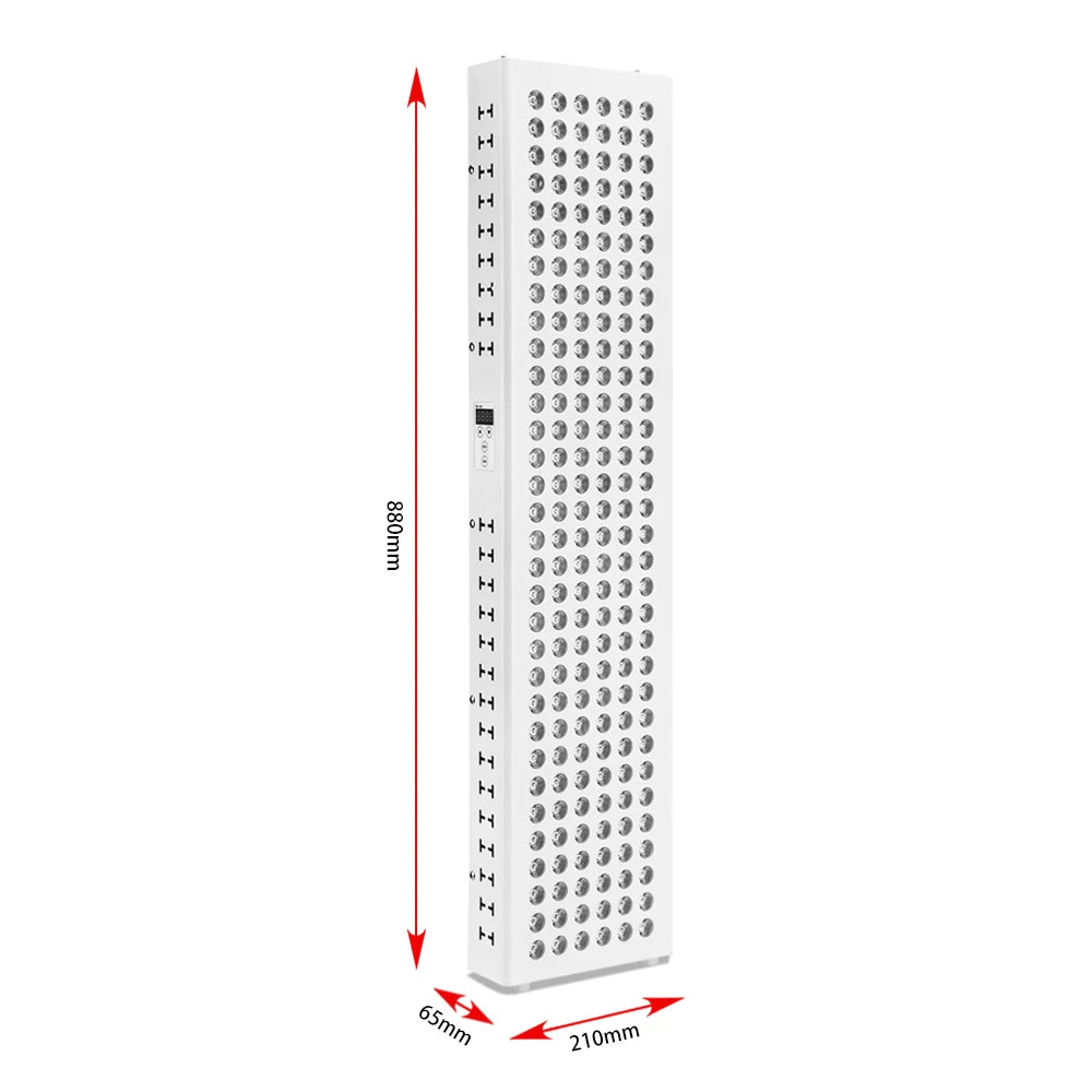 AG-Pro1000 Dual Chip 630nm 660nm Red Light Therapy Panel Lamp 810nm 830nm 850nm Near Infrared Therapy Lamp LED Beauty Device