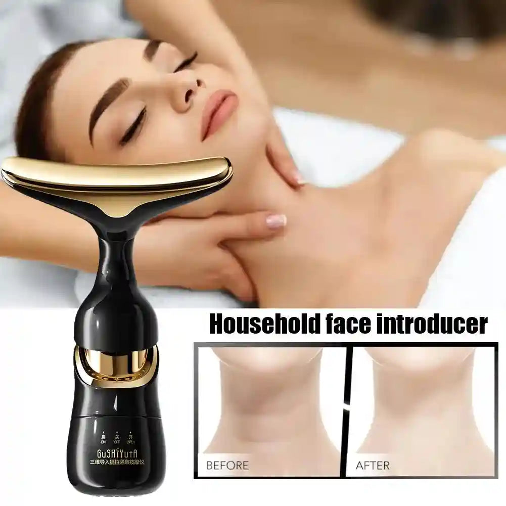 Face Massager 3-in-1 V-Line Lifting Device | Tidesmit Electric Wellness Eye Massage Instrument Tidesmit