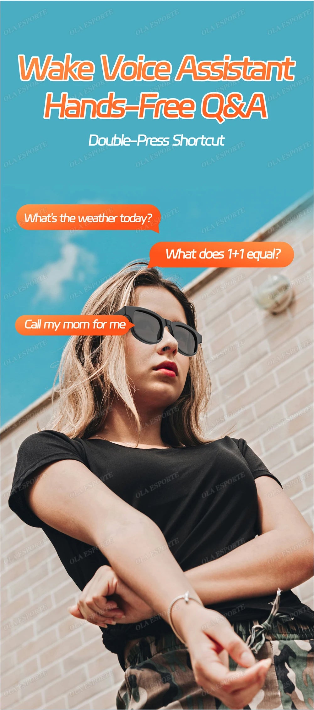 Smart Glasses Bluetooth Audio - IP68 Waterproof VR Immersive Tech Tidesmit