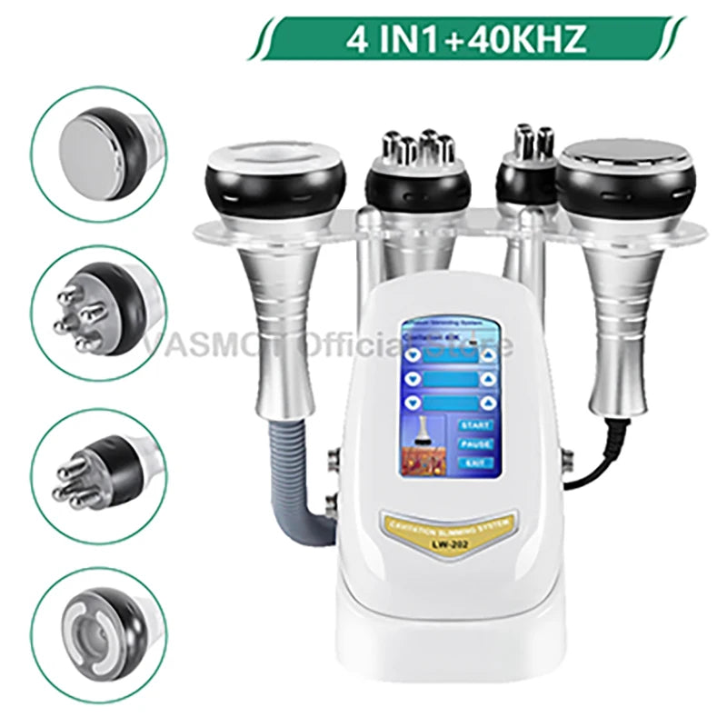 40K Ultrasonic Cavitation & RF Slimming Machine for Home Body Contouring Relaxation Treatment Tidesmit