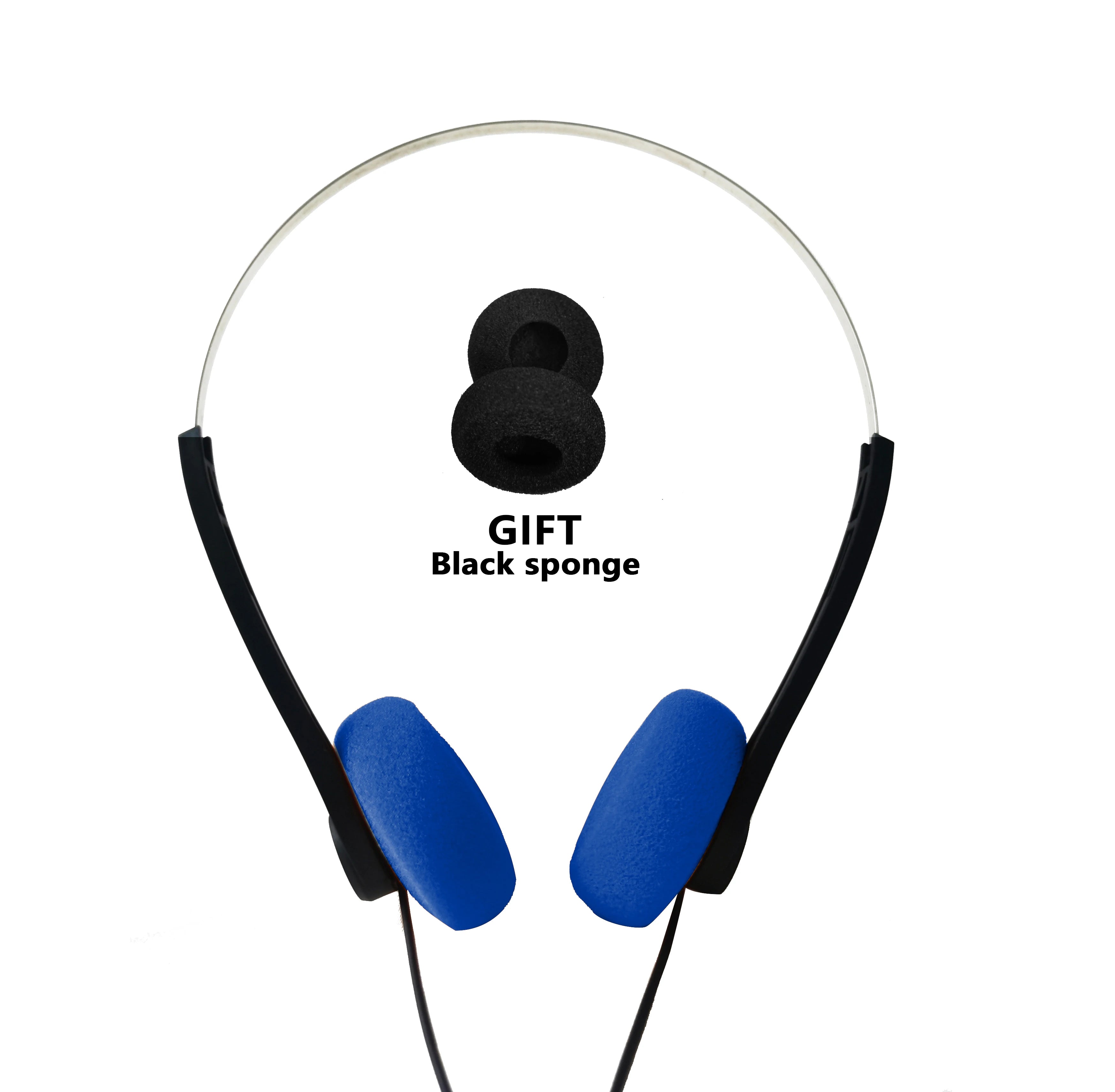 Retro Wired Headphones with Microphone - Lightweight Over-Ear Design Tidesmit