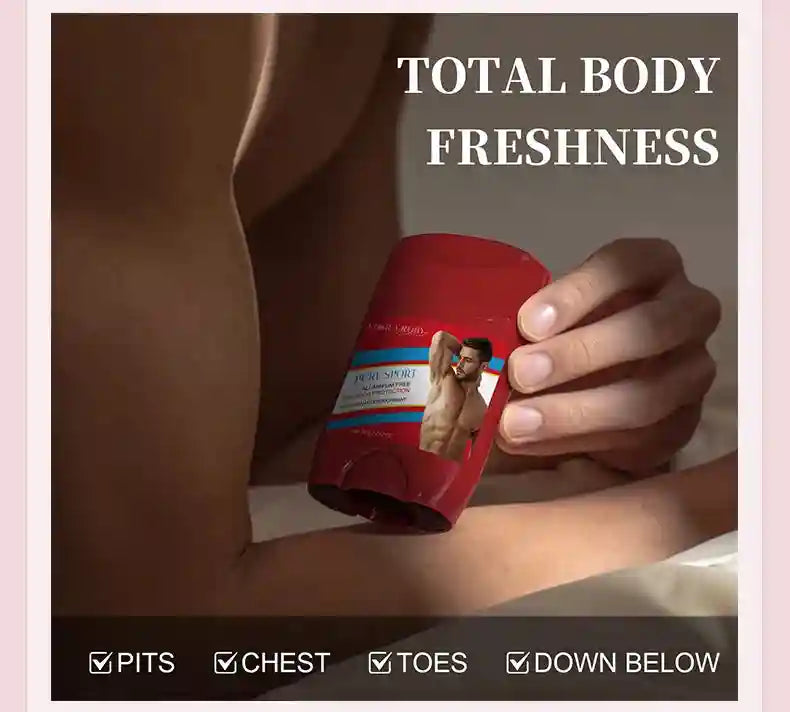 Tidesmit Old Spice High Endurance aluminum-free deodorant for men with Pure Sport scent for sweat and odor defense.