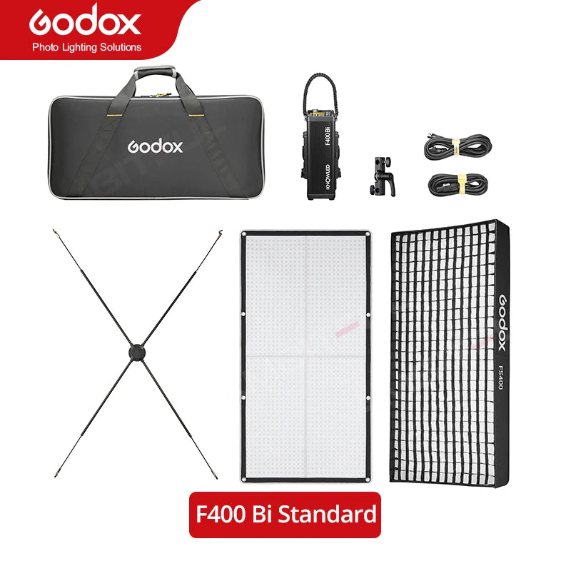 Flexible LED Mat Light Bi-Color 2700K-8500K - Professional Studio Lighting F400 BI Tidesmit