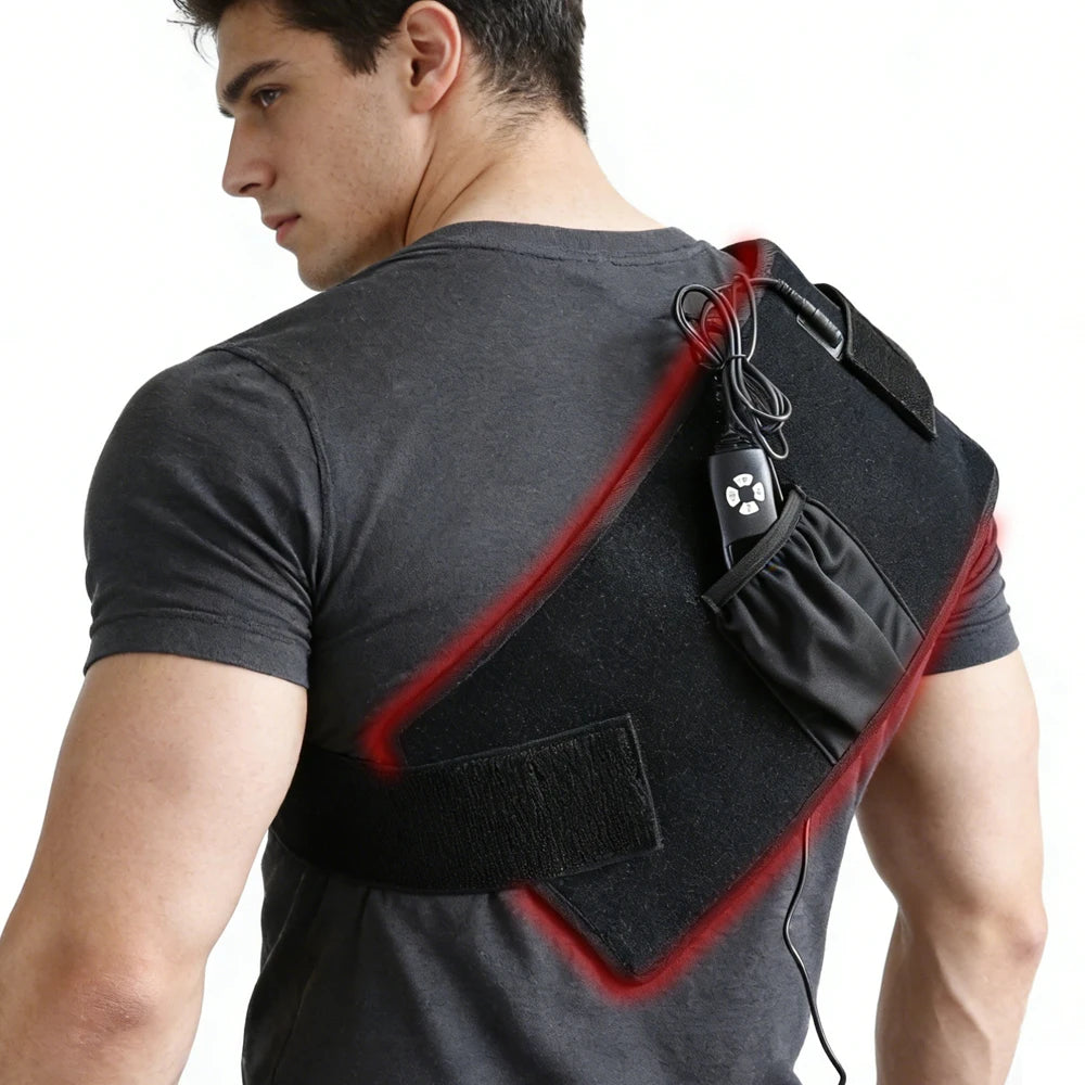 Red & Infrared 120pcs LED Light Therapy Belt 850nm 660nm Back Wrap Burn Fat Wrap Slimming Machine Waist Heat Pad Full Body