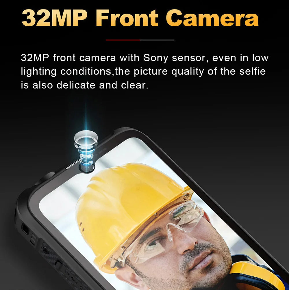 CONQUEST 5G Smartphone Network108MP Camera 12GB 512GB 66W Thermal Imaging  IP68 Waterproof NFC
