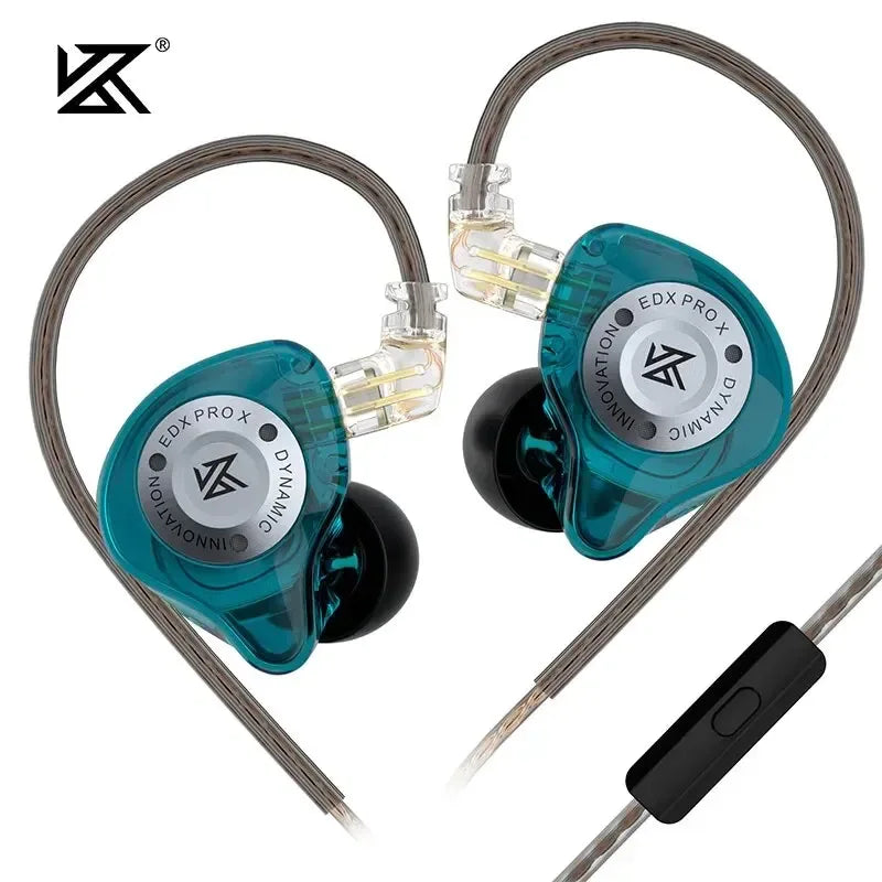 Tidesmit EDXProX HiFi In-Ear Wired Headphones with Microphone EDXProX Cyan MIC Tidesmit