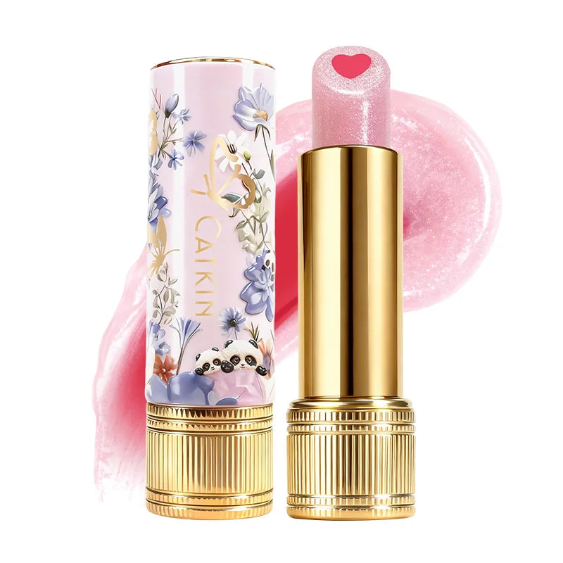 Tinted Lip Balm Jelly Gloss - Moisturizing Lip Treatment | Tidesmit Lip Care C02 Pink Sigh Tidesmit