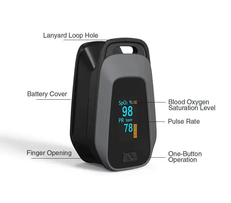 JYouCare Bluetooth APP Control Wireless Saturation Portable spo2 PR fingertip Heart Rate Finger oximetro De Dedo pulse Oximeter