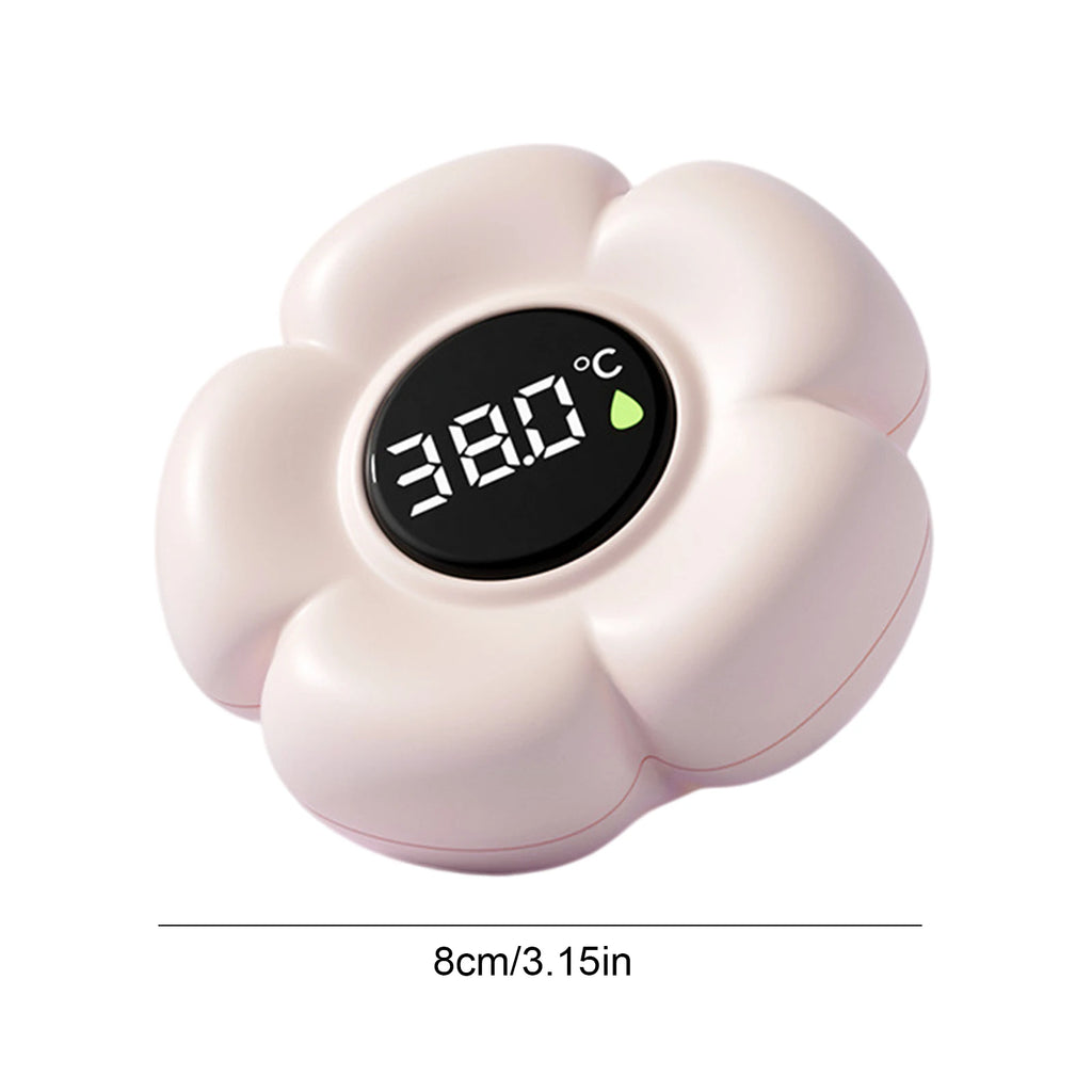 Baby Bath Temperature Meter Floating Water Thermometer with LED Display & Color Alerts Temperature Tester Waterproof Digital