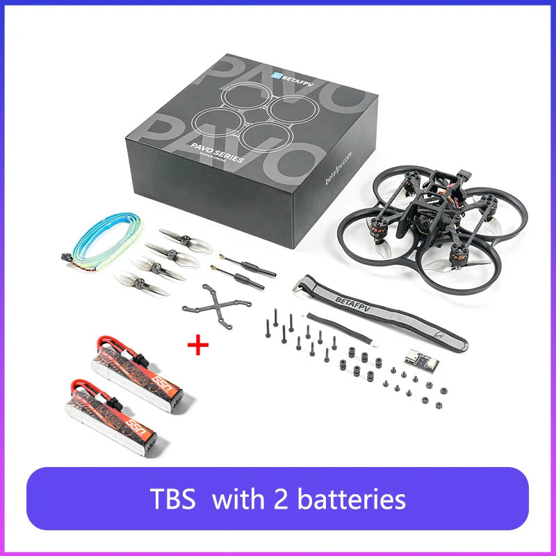 BETAFPV Pavo20 Brushless Whoop Drone | ELRS 2.4G FPV Quadcopter TBS 2B China Mainland Tidesmit