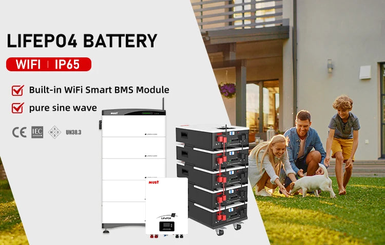 Portable 2000W Solar Power Station Must Essential Outdoor Battery Power Generator with 230V for Home Use US Plug Type