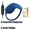 Heated Eye Massager Mask for Eye Strain Relief and Rechargeable Sleep Eye Massage Instrument No Vibration China Mainland