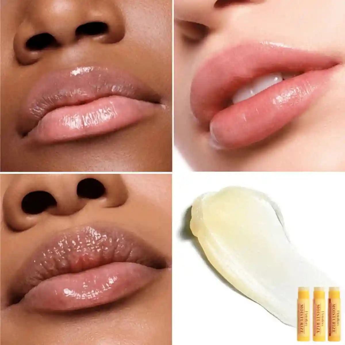 Natural Lip Balm Set: Hydrating Plant-Based Lip Care by Tidesmit Lip Care Tidesmit