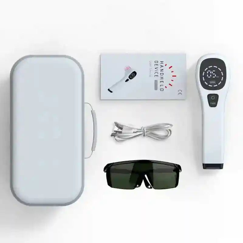 Laser Therapy Device for Pain Relief - 808nm LLLT Portable Wellness Tool Eye Massage Instrument UK plug Tidesmit