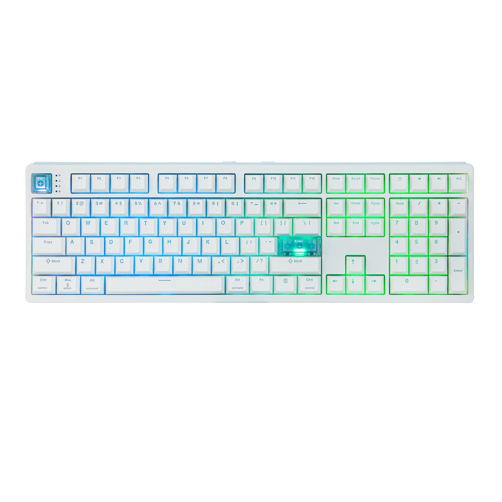 EPOMAKER HE108 100% ANSI US QWERTY Layout Wired/BT/2.4Ghz Wireless Hall Effect Mechanical Keyboard with SOCD/DKS & Rapid Trigger