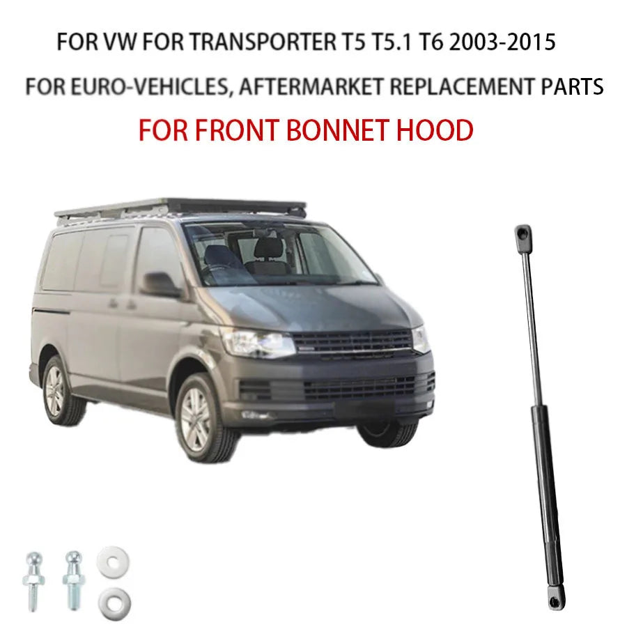 1pc Front Bonnet Strut For VW For Transporter T5 T5.1 T6 2003-2015 Gas Spring Holder