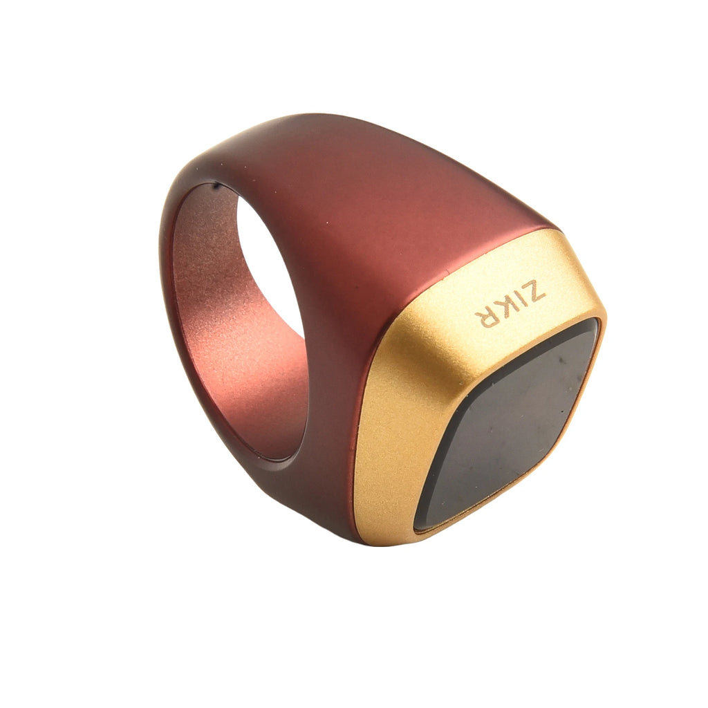 Smart Zikr Ring Counter Waterproof Health Monitor by Tidesmit Tidesmit
