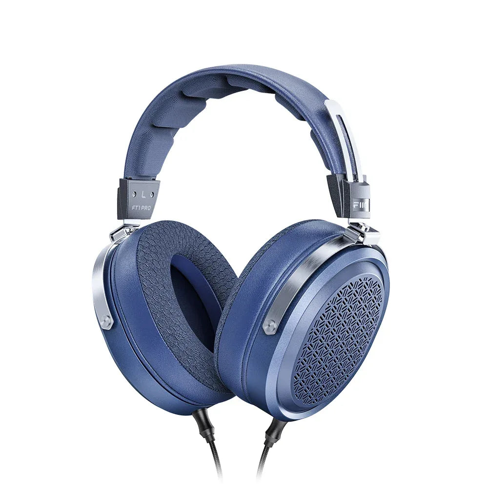 FiiO FT1 Pro Planar Magnetic Headphones Hi-Fi Black - Tidesmit Blue Tidesmit