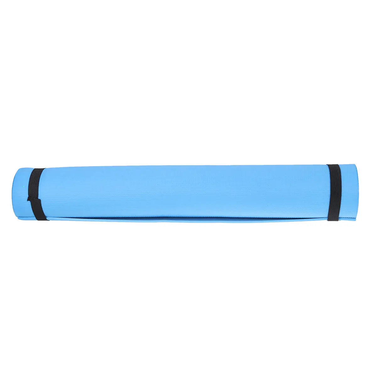 Anti-Slip Eva Yoga Mat Blue Portable Fitness Mat for Hot Yoga Pilates Aerobic Camping Exercise Stretching Routine Joint Support