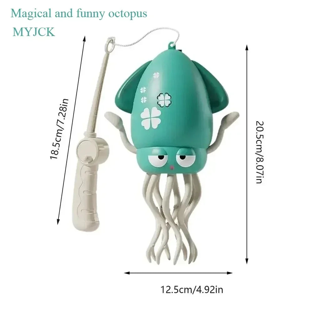 Dancing Octopu Kid Electronic Pet Toys Cartoon Interactive Development Moving Education Toddler Toy Gift Creative Christmas Gift