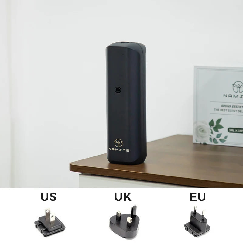 NAMSTE Plug in Wall Fragrance Diffuser Waterless Smart Flavoring Diffuser Essential Oils Home Room Fragrance Scent Air Machine