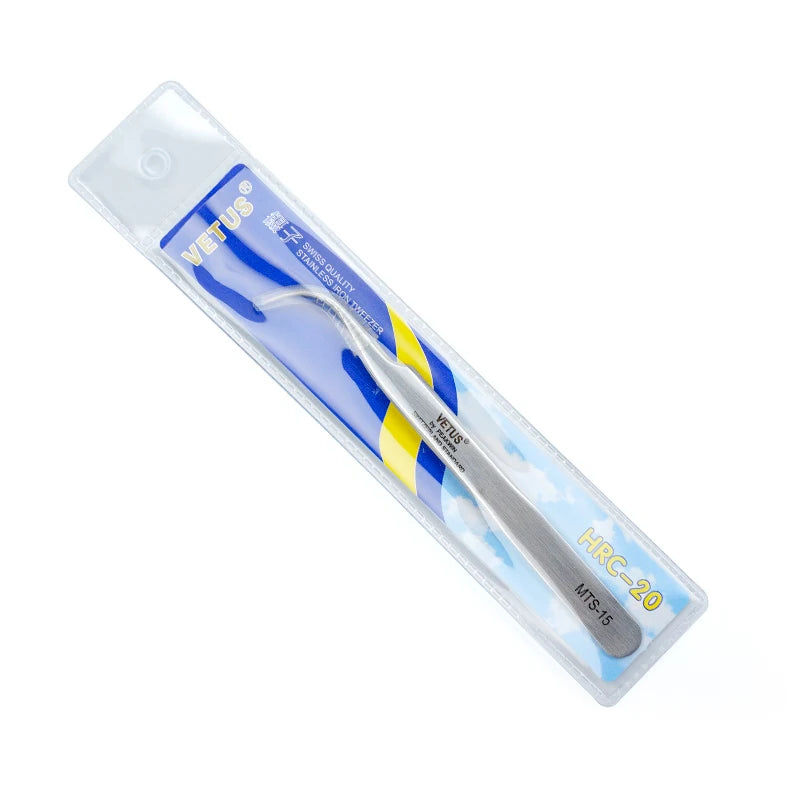 Eyelash Extension Tweezers: Precision Stainless Steel Pro Tools False Eyelashes Tidesmit