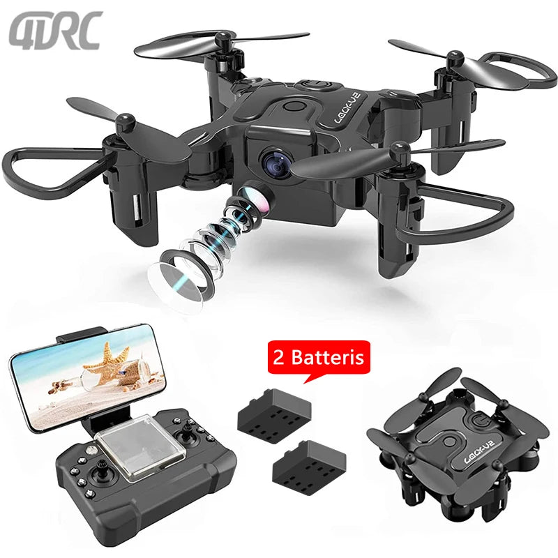 Mini 4K Camera Drone for Beginners | Foldable & Altitude Hold | Tidesmit Tidesmit