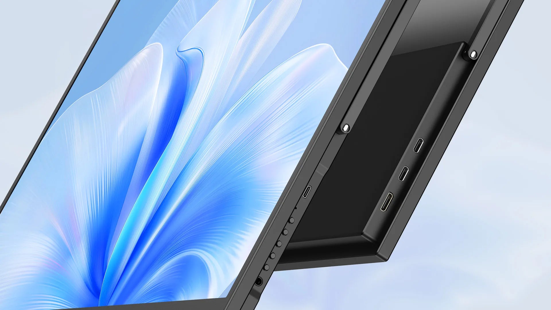 UPERFECT QLED Computer Display 22" Monitor 2K 1440P 100% Adobe RGB 10Point Touch Screen With Stand For Laptop PC Mac Phone Game