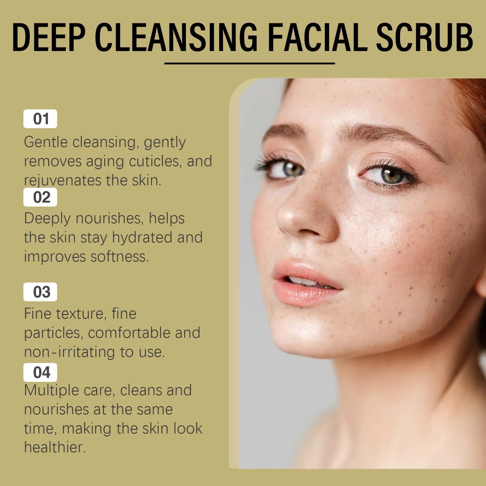 Facial Exfoliating Scrub for Deep Pore Cleansing | Tidesmit EU Scrubs Treatments Tidesmit