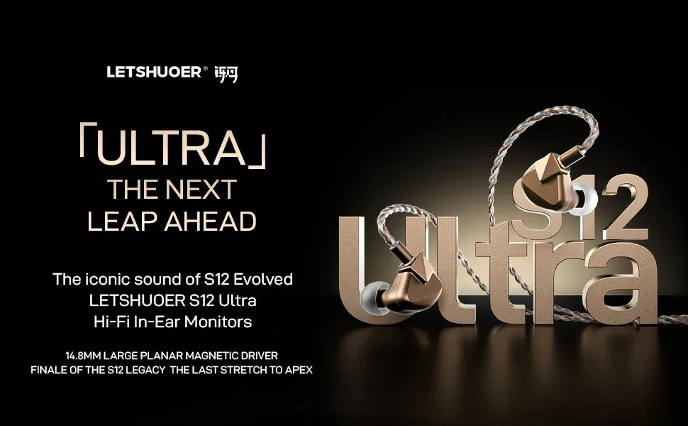 Planar Magnetic IEMs 14.8mm Driver Hi-Fi Earphones by Tidesmit Tidesmit