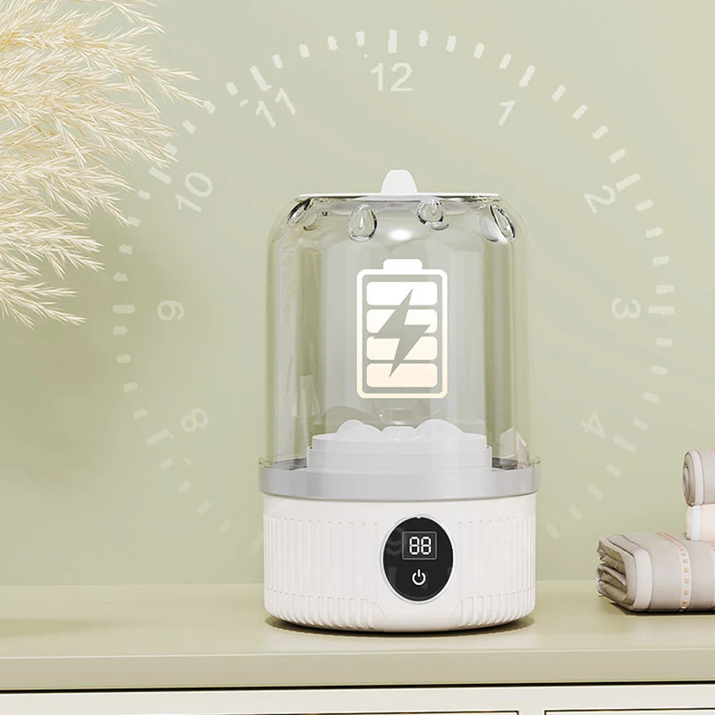Tidesmit portable wireless mini washing machine for underwear and socks featuring a compact automatic cleaning cup design