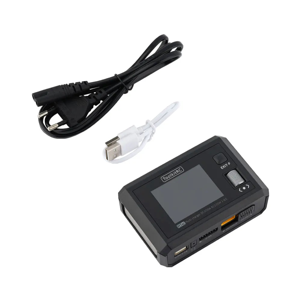 ToolkitRC M7AC Dual Smart Charger 300W for Camera and GPS Drones Tidesmit