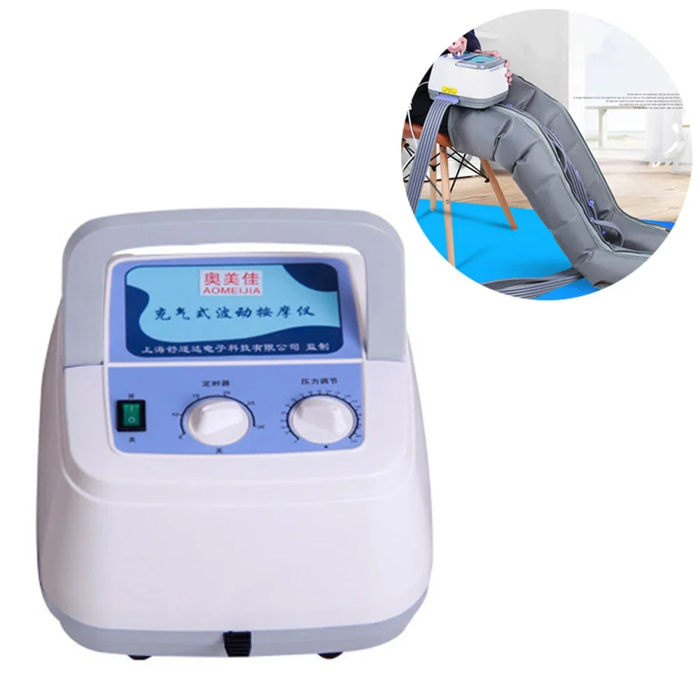 Lymphatic Drainage Machine: Electric Air Compression Leg Massager Body Shaping Massage Equipment Tidesmit