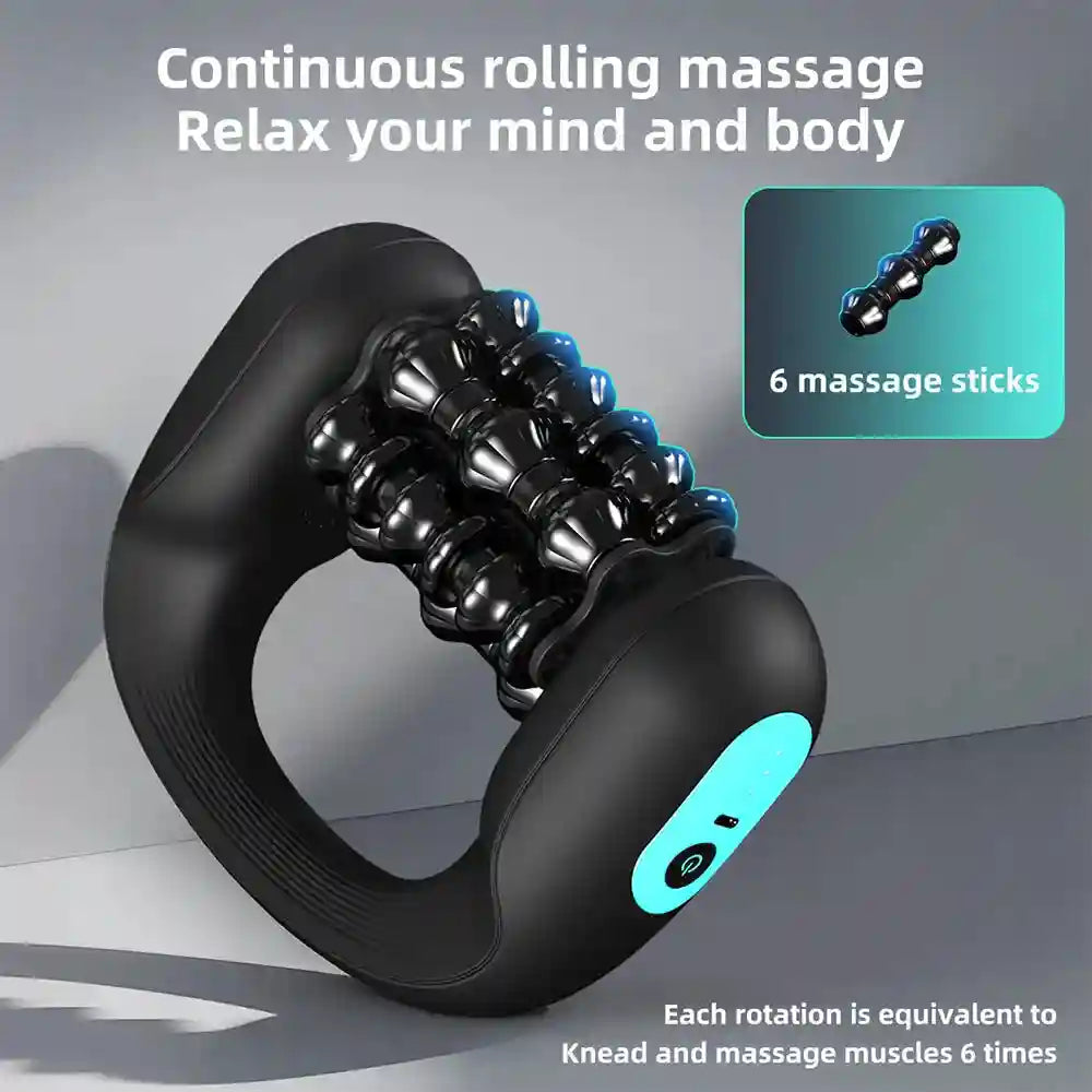 Electric Massage Roller for Deep Tissue Muscle Recovery | Tidesmit Massage Roller Tidesmit