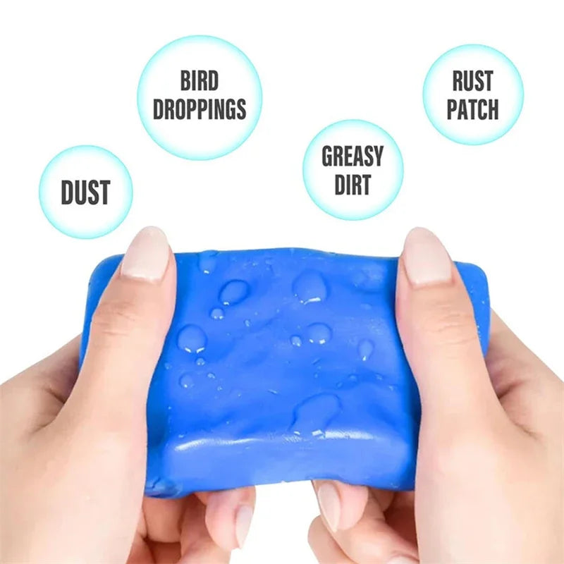 1-10Pcs Car Cleaning Clay Bar Washing Mud Car Detailing Waxing Polish Treatment Fine Grade Auto Detailing Cleaner Tool