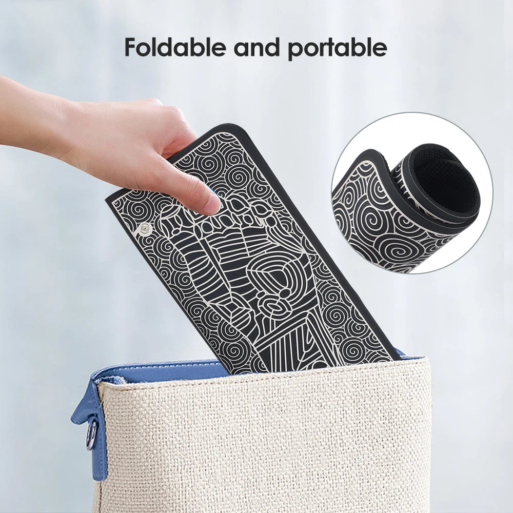Electric Foot Massage Pad - 8 Modes 19 Intensity Levels - Tidesmit Body Shaping Massage Equipment Tidesmit
