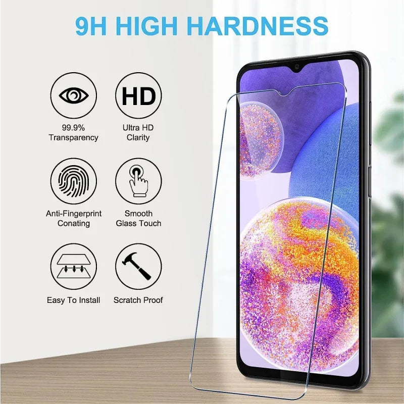 Huawei P30 Lite Screen Protector: 3-Pack 9H Tempered Glass Case-Friendly Tidesmit