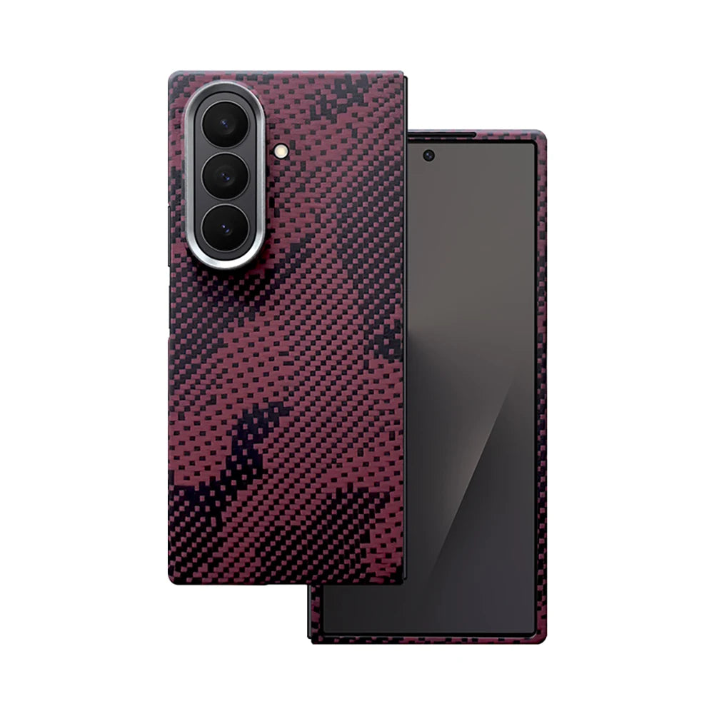 Galaxy Z Fold 7 Aramid Carbon Fiber Case with MagSafe Slim Fit Tidesmit