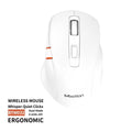 Ergonomic Dual-Mode Wireless Slient Office Mouse 2.4G/BT 5.1 DPI Adjustable Optical Mouse With Scroll Wheel For PC Computer
