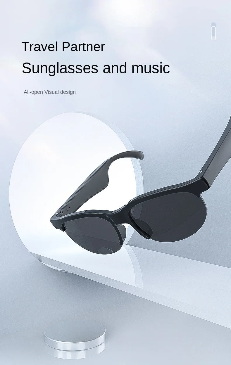 Smart Bluetooth Audio Glasses - Open Ear Spatial Sound for Mixed Reality Tidesmit
