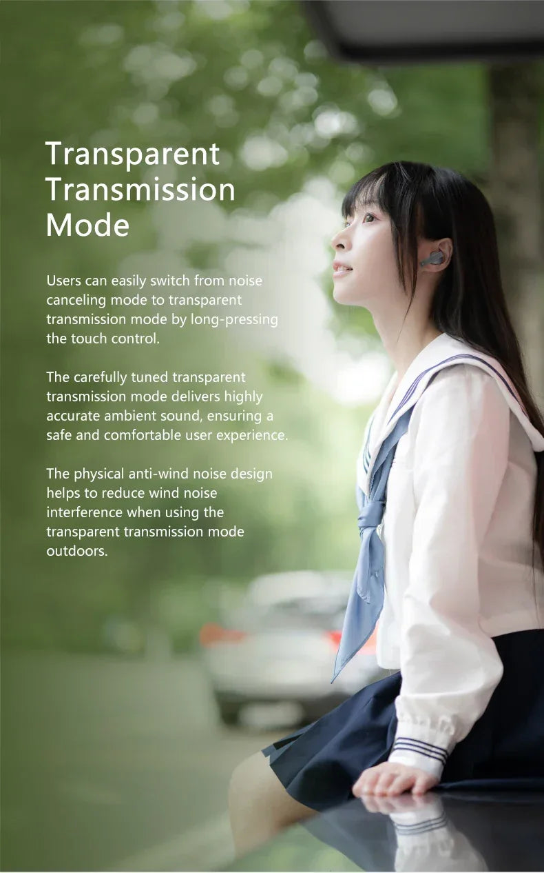 Moondrop Moca ANC Wireless Earbuds | Low Latency TWS | Tidesmit Tidesmit