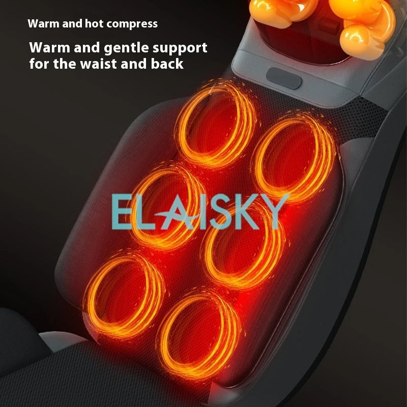 Electric Massage Cushion with Heat Therapy - Cherry Deep Tissue Kneading Massage Cushion Tidesmit