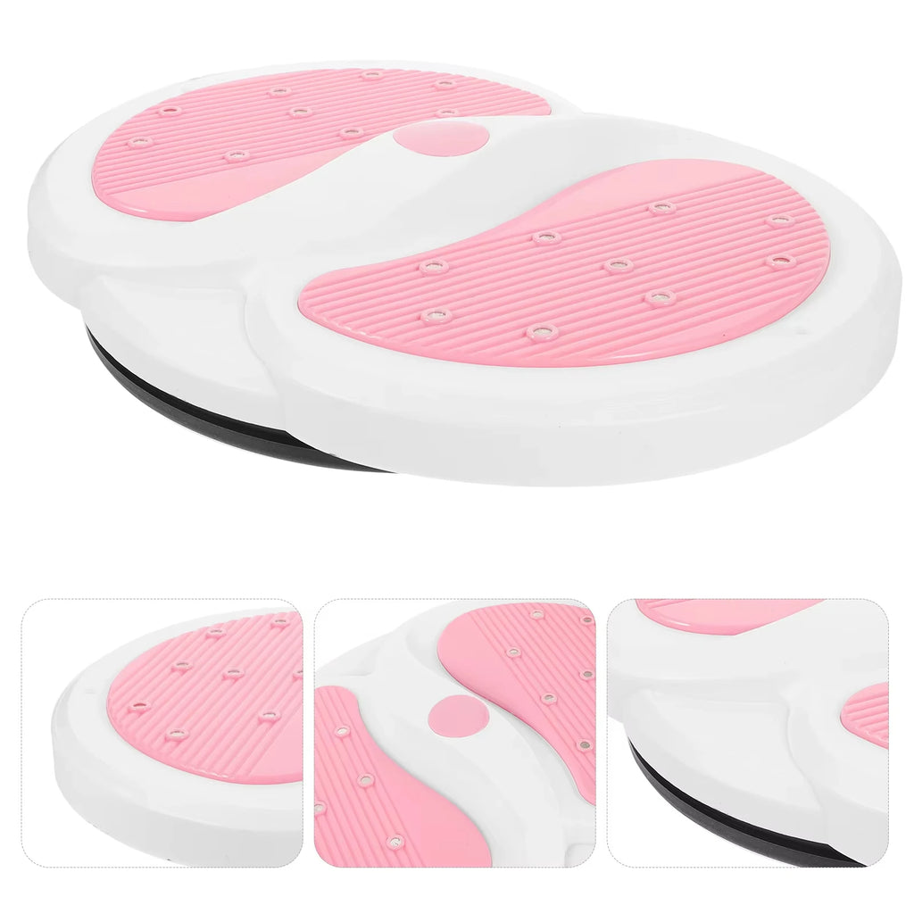 Waist Twisting Disc with Resistance Bands - Silent Home Fitness Trainer Body Shaping Massage Equipment Tidesmit