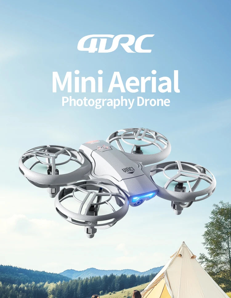 Mini 4K Camera Drone – Foldable Quadcopter for Beginners with GPS Tidesmit