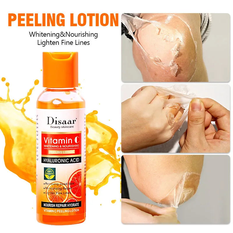 Yellow Peeling Oil for Dark Skin - Professional Exfoliating Treatment Scrubs Treatments Tidesmit