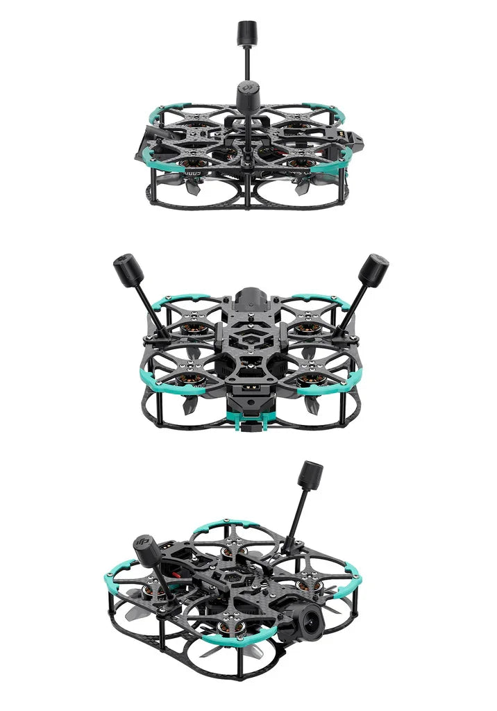 Cinewhoop Drone 2 Inch HD O4 Pro 4S 45A AIO - Compact Aerial Imaging Tidesmit