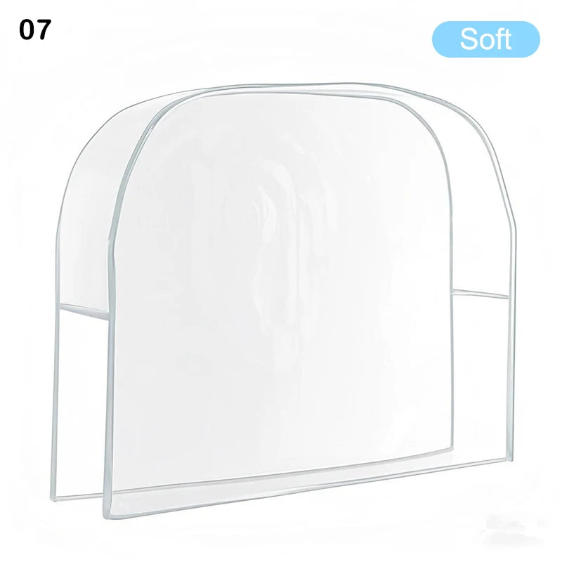 Salon Chair Cover Waterproof Clear PVC Protective Barber Guard Massage Chairs 7 Tidesmit