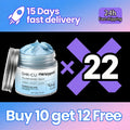 2026Blue Balm Moisturizer with GHK-Cu Copper Peptides & Beef Tallow: Manuka Honey Care for Mature Dry Skin