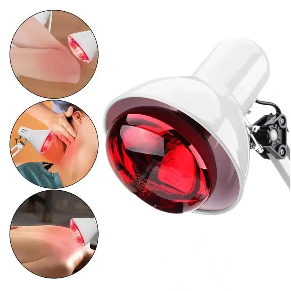 Infrared Physiotherapy Lamp 150W - Muscle Pain Relief & Wellness Device Relaxation Treatment Tidesmit